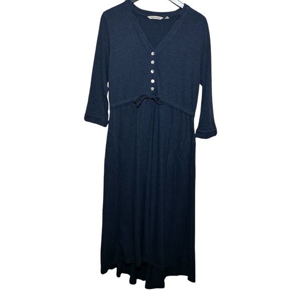 Soft Surroundings Elysia Dress Navy Size Medium - Picture 1 of 7